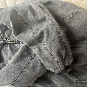 Gray Hooded Jacket